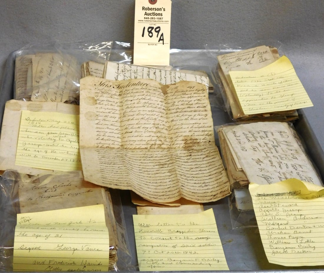 Historical Middletown, NY Documents: Historical Middletown, NY Documents of Families incl. Asa Steward, Apollo Jessup, Asa Jessup, William & Margaret Anderson, Samuel Denton & Wife, Abraham Bennet, Thomas Payne, William Little, Benjamin