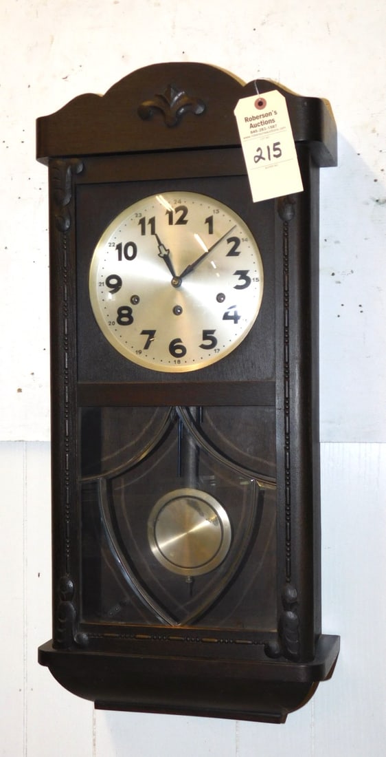 Continental Wall Regulator Clock (1 of 2)