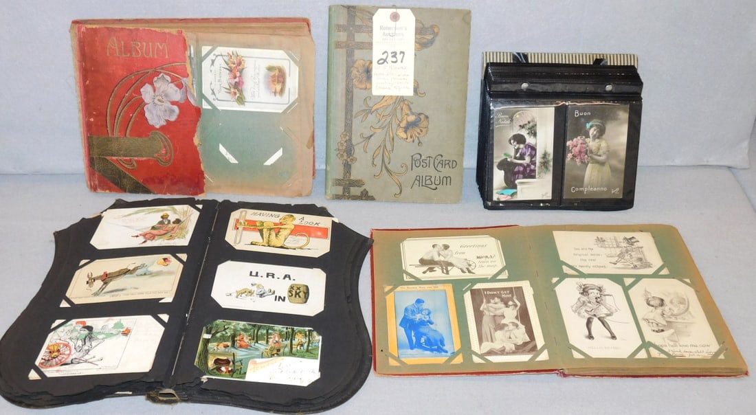 Approx. 250 Cards in 5 Albums (1 of 1)