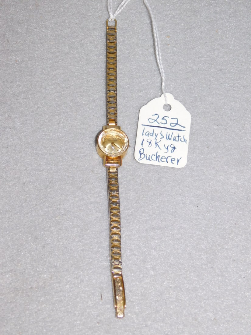 18K yg Lady's Wristwatch (1 of 2)