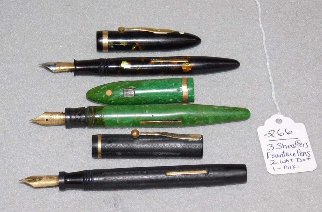 3 - Sheaffers Fountain Pens (1 of 1)