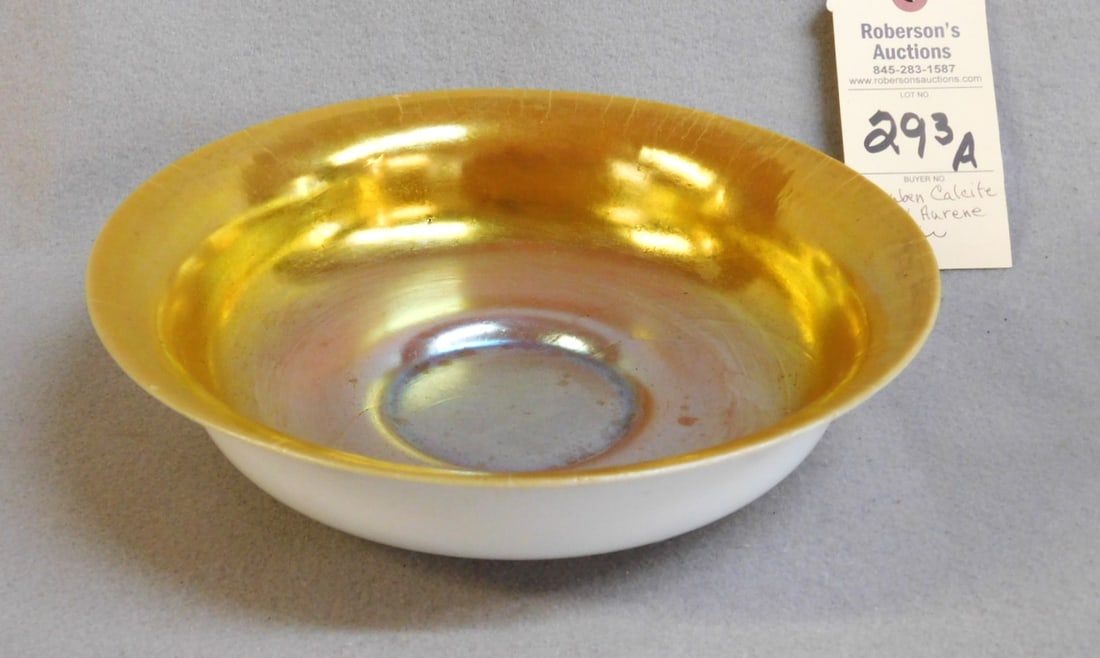 10"D. Steuben Calcite Bowl (1 of 2)
