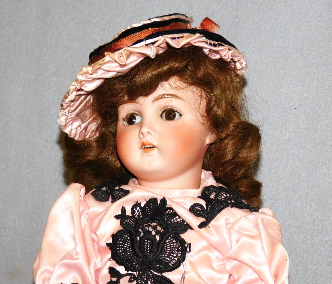 22" Gans & Seyforth Bisque Head Doll - 2