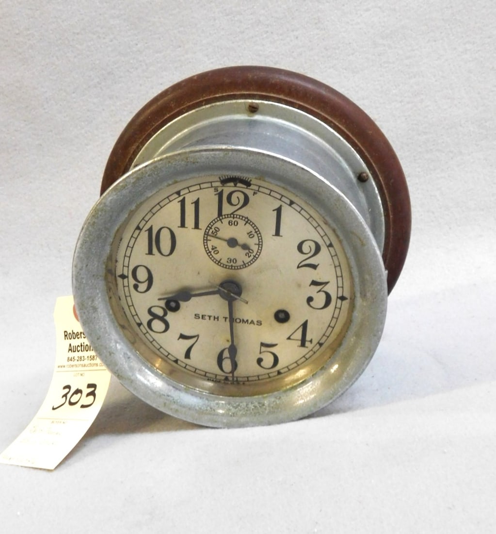Seth Thomas Ship's Clock - 2
