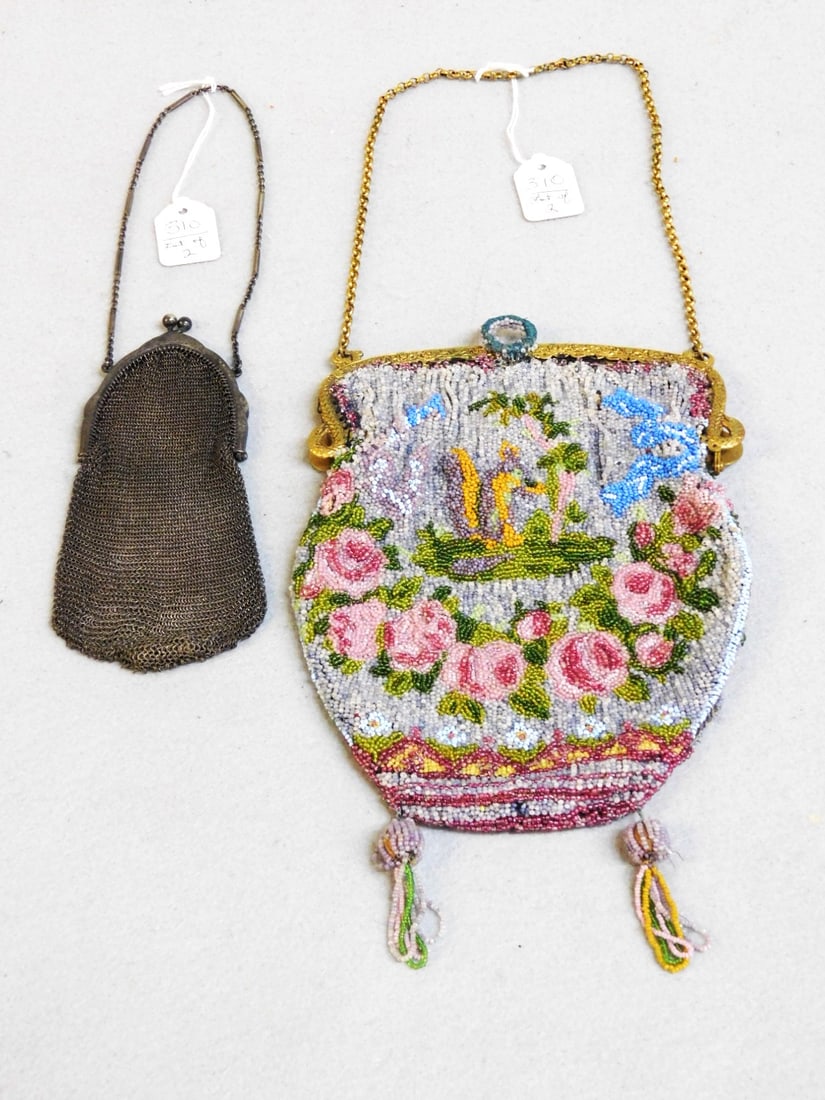 Lot of 2 Antique Purses (1 of 2)