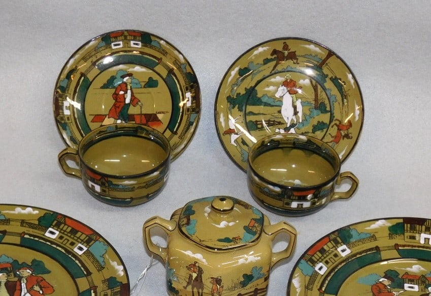 7 - Pcs. Buffalo Pottery - 2
