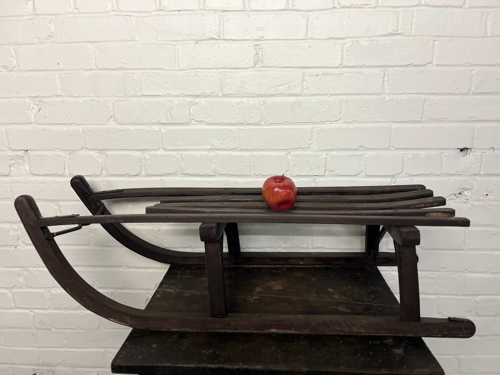 Antique Wood Sled (1 of 2)