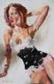 ZAFTIG IN OIL ON PANEL BY "JORVIK"