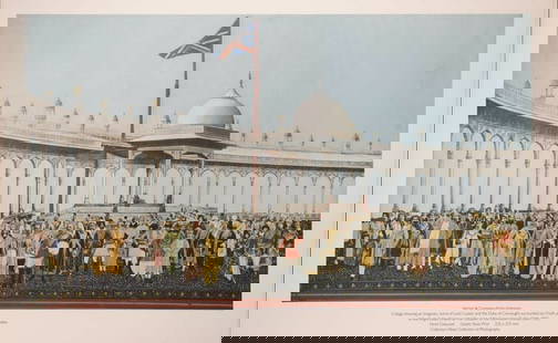 SET OF PRINTS OF DAWN UPON DELHI RISE OF A CAPITAL BY NATIONAL GALLERY OF MODERN ART INDIA: SET OF PRINTS OF DAWN UPON DELHI RISE OF A CAPITAL BY NATIONAL GALLERY OF MODERN ART INDIA