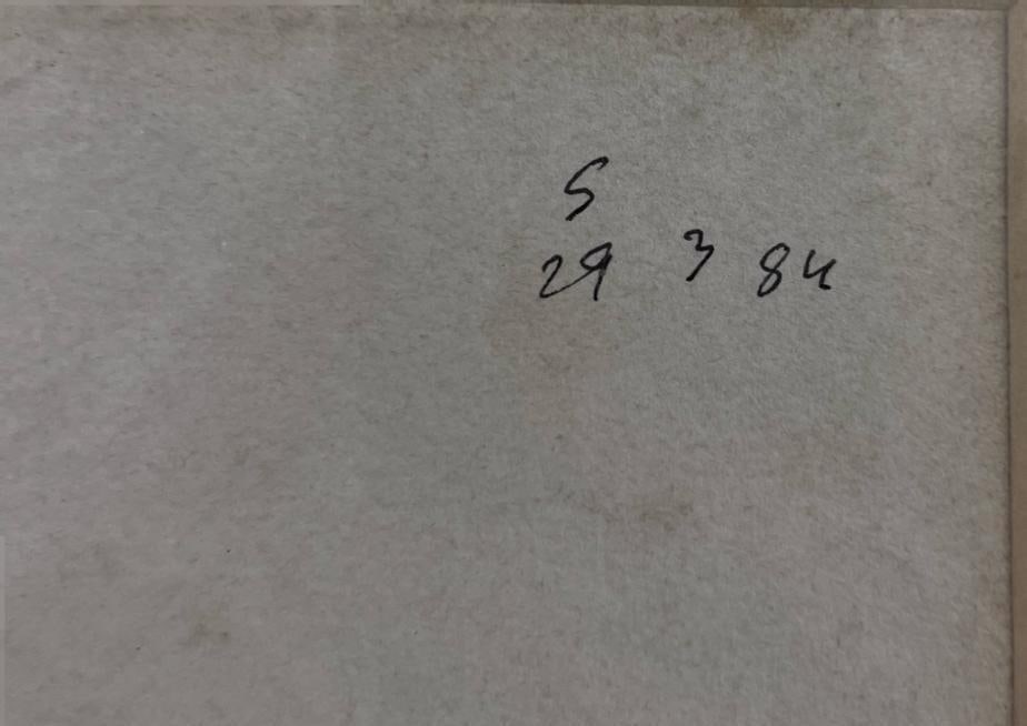 SOMNATH HORE (1921-2006) SKETCH ON PAPER 21 x 25 Inches - 2