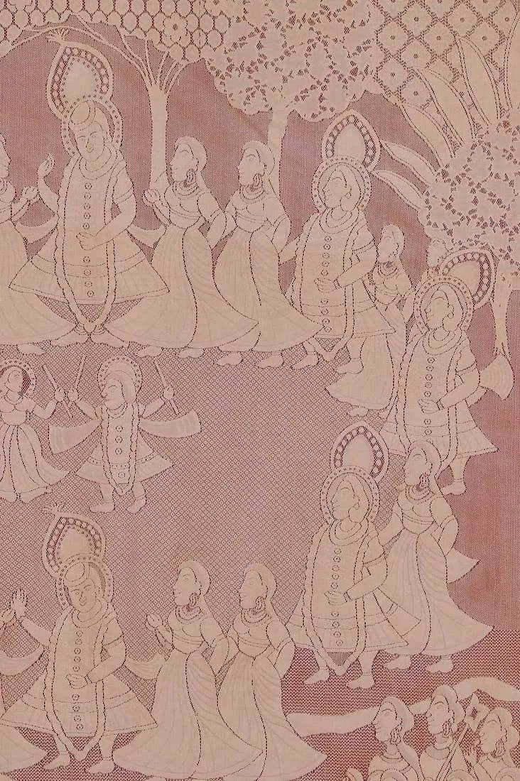 A COTTON LACE PICHHAVAI - 3