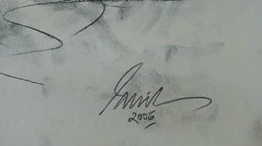 SUNIL DAS (1939–2015) HORSE CHARCOAL ON PAPER 22 X 30 IN SIGNED LOWER RIGHT 2006 - 2