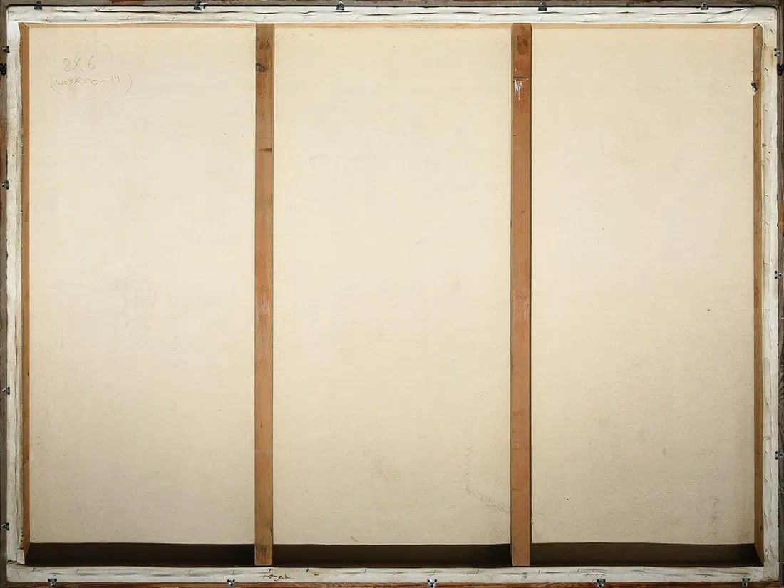 SANJEEV KISHOR GOUTAM "CALIBRATION OF NATURE III" ACRYLIC ON CANVAS. - 3