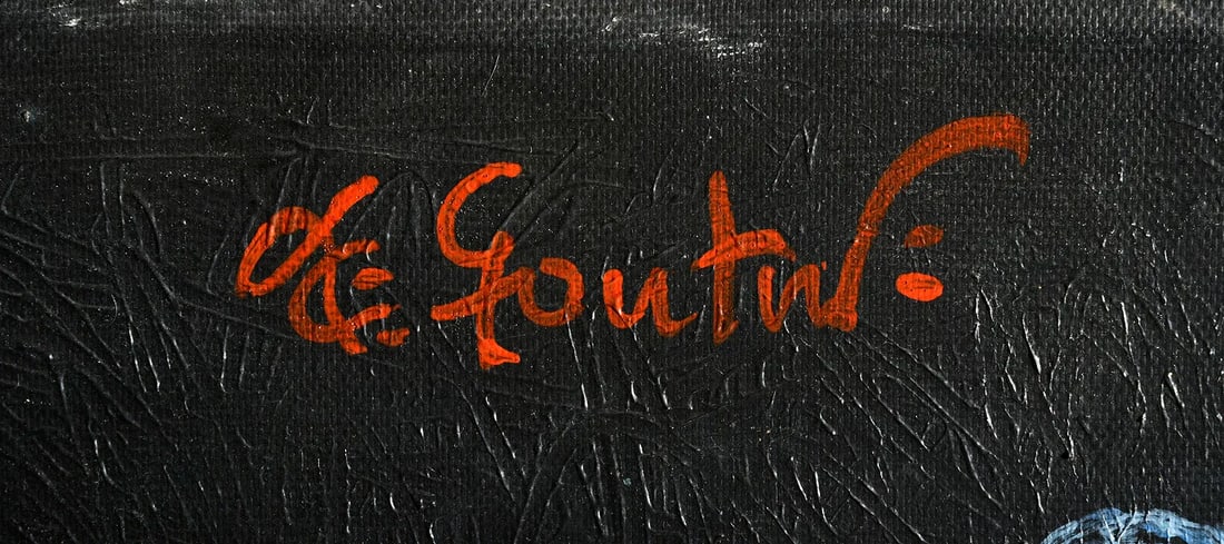 SANJEEV KISHOR GOUTAM "PANDEMIC PERIOD" ACRYLIC - 2