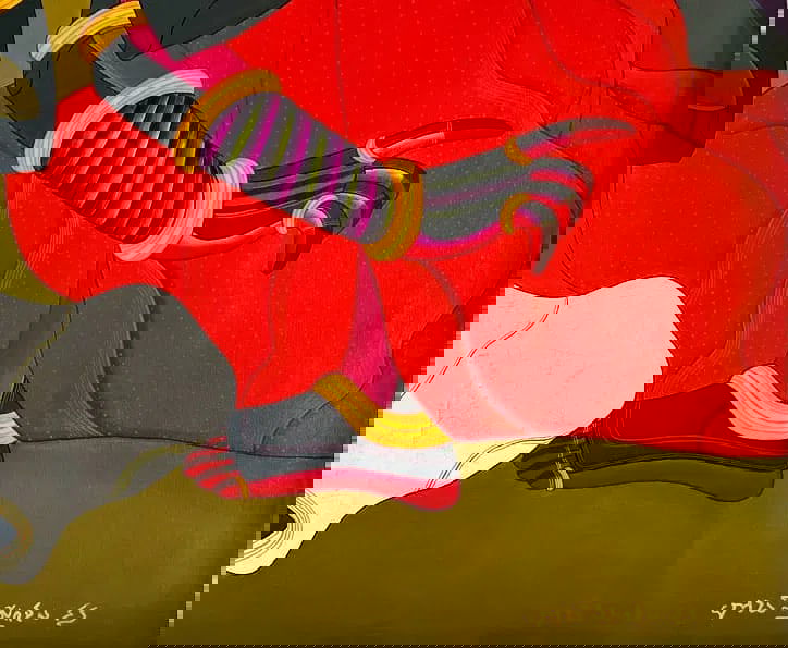 THOTA VAIKUNTAM (INDIAN, B. 1942) UNTITLED ACRYLIC ON CANVAS - 2