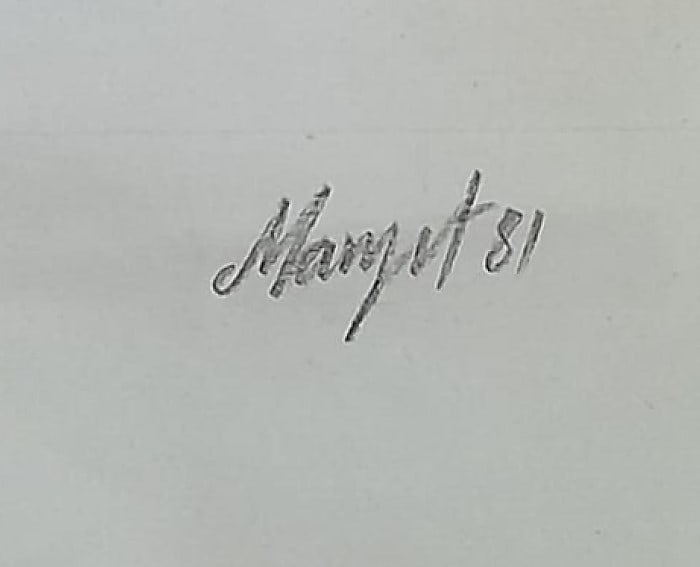 MANJIT BAWA (1941–2008) UNTITLED (GANESHA) 1981 PENCIL ON PAPER 11 × 9 IN - 2