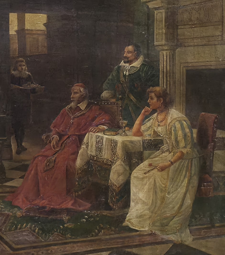 ELEGANT DUTCH INTERIOR l OIL ON CANVAS l WORKSHOP OF THE DUTCH GOLDEN AGE,NETHERLANDS, 1660-1700 - 4