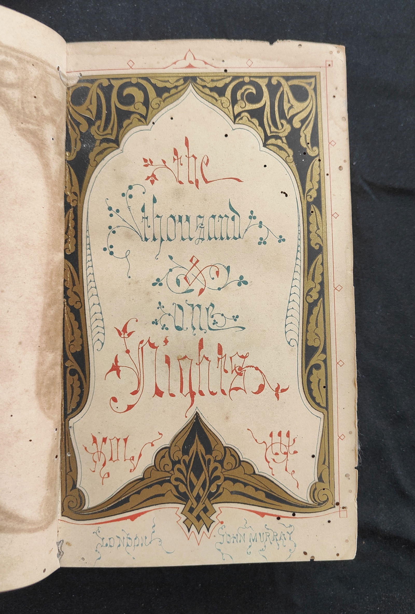 THE ARABIAN NIGHTS VOL Ill - 5