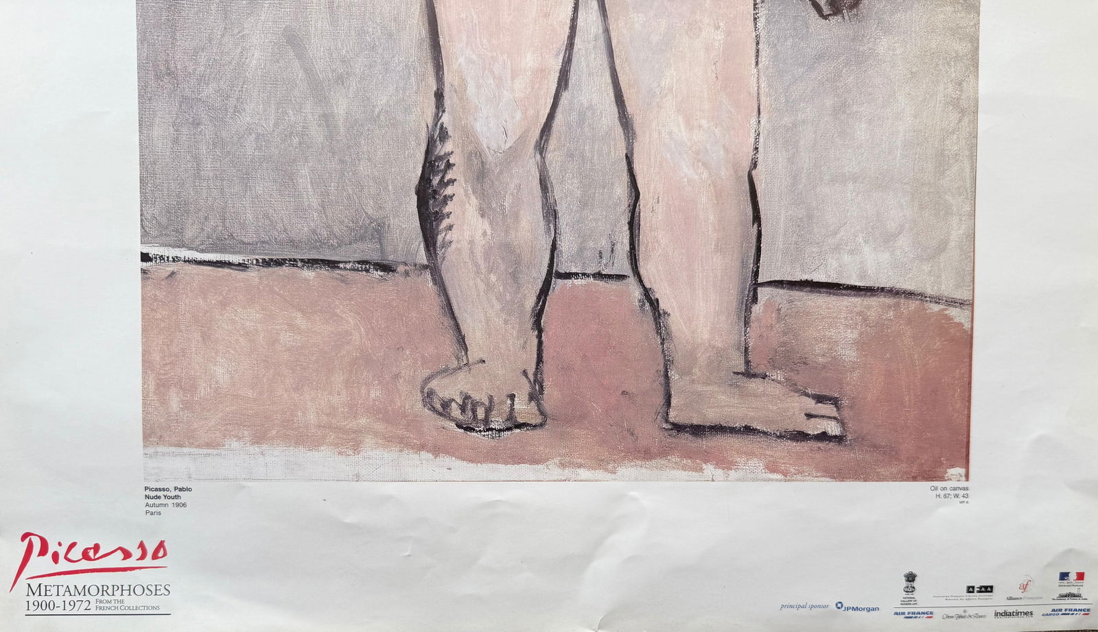 NUDE YOUTH – AFTER Pablo Picasso - PRINT - 2