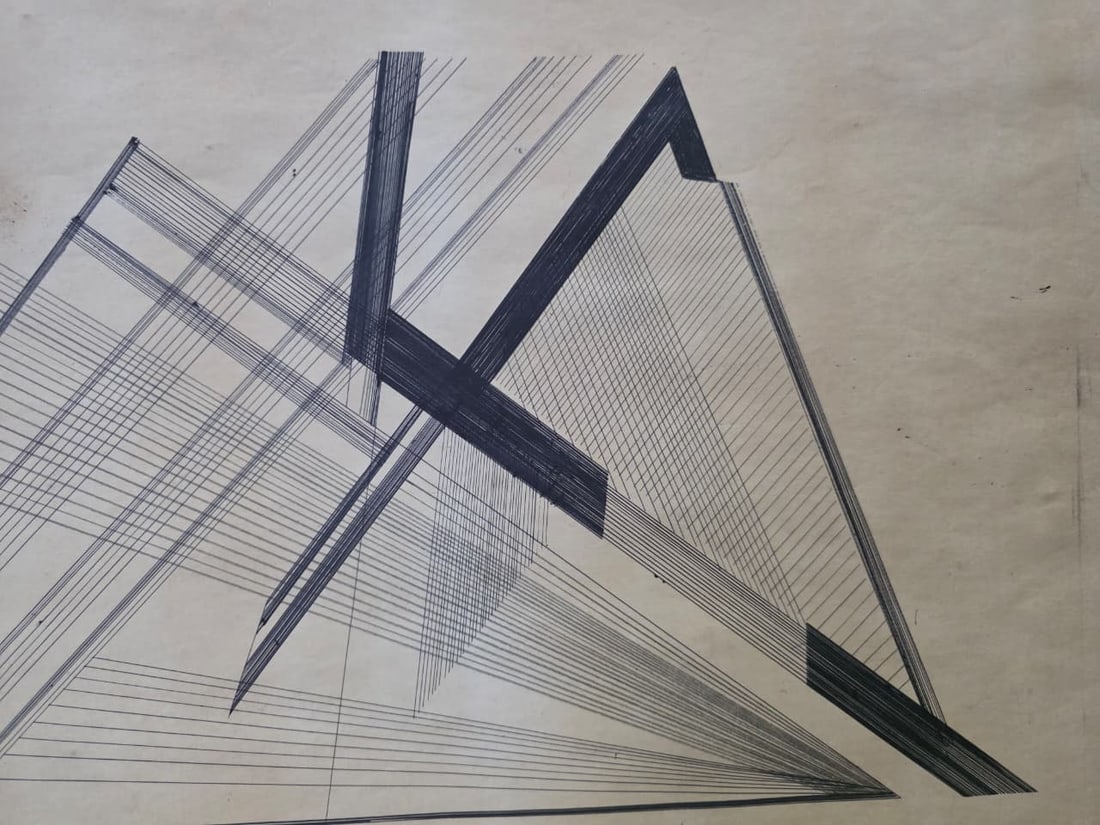 NASREEN MOHAMEDI (1937–1990) UNTITLED, 1980 INK PEN ON PAPER 15 × 22 INCHES - 2