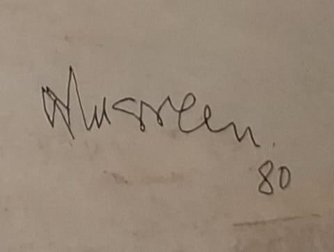 NASREEN MOHAMEDI (1937–1990) UNTITLED, 1980 INK PEN ON PAPER 15 × 22 INCHES - 5