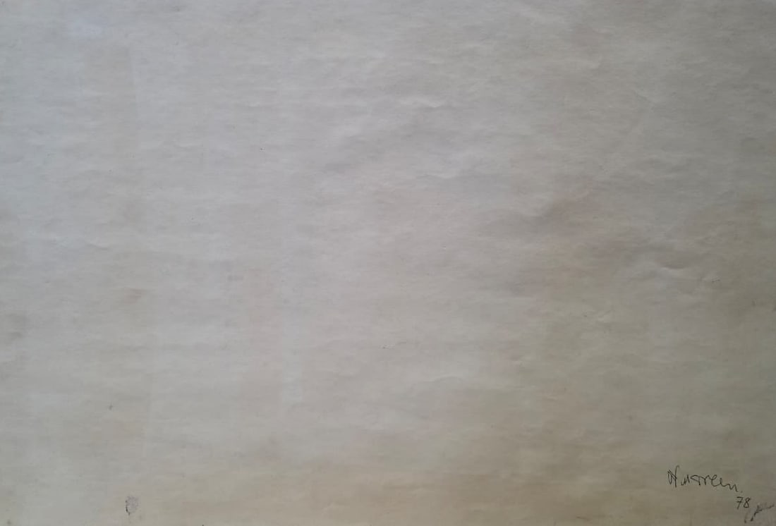 NASHREEN MOHAMMADI (1937–1990) UNTITLED 1978 INK PEN ON PAPER 15 × 22 INCHES - 5