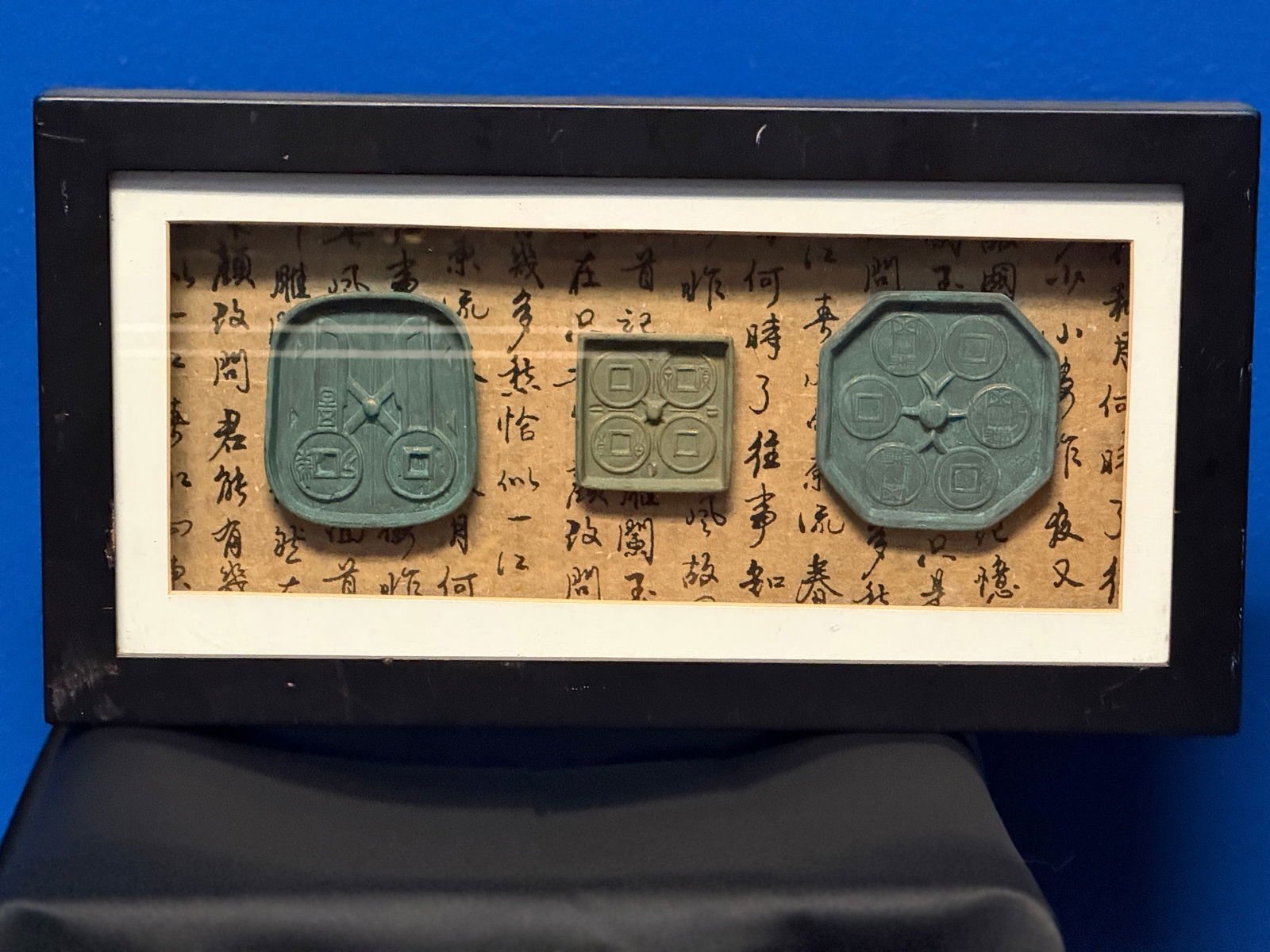 Ancient Chinese Coin Molds 9in x 17in (1 of 2)