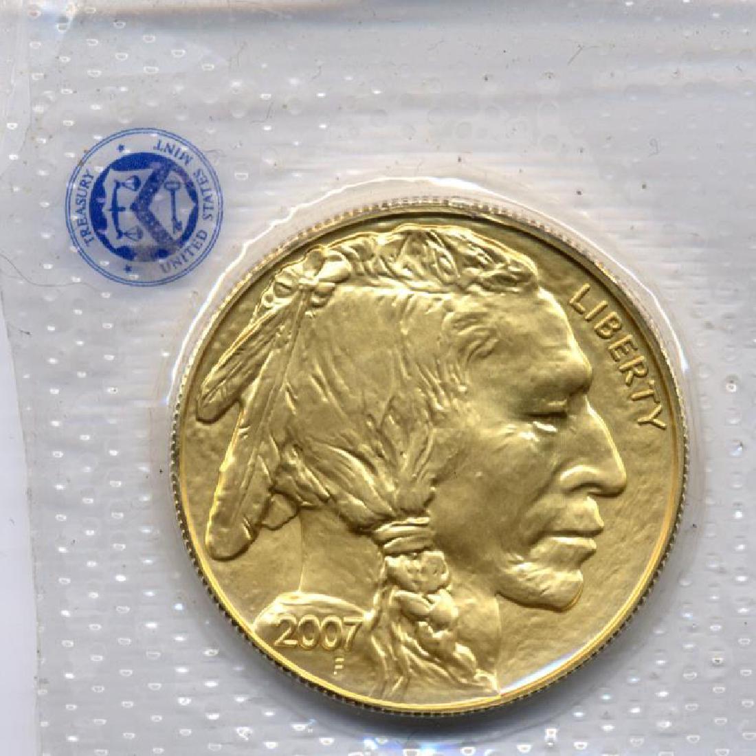 2007 Gold Buffalo in Mint Wrap (1 of 1)