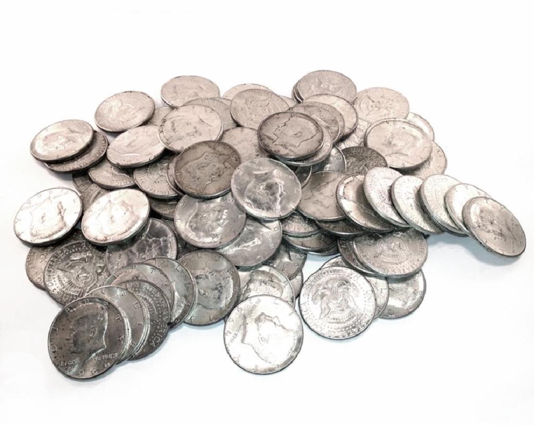 50- 90% Silver Kennedy Half Dollars (1 of 1)