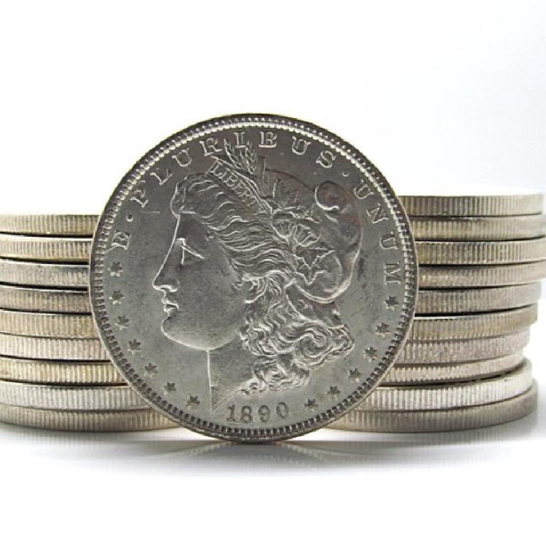 (20) US Morgan Silver Dollars BU Grade-Random (1 of 1)