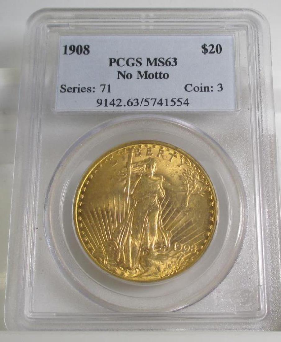 1908 MS 63 PCGS $ 20 Saint Gaduen's (1 of 1)