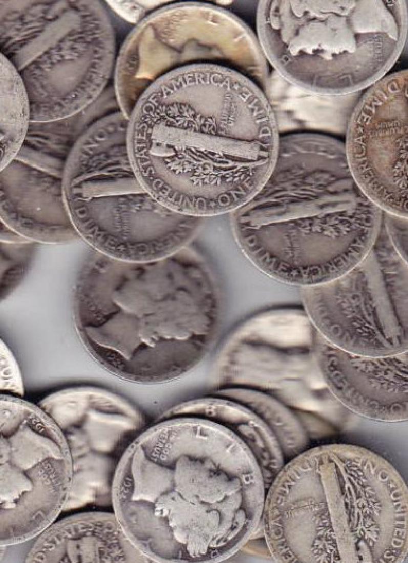 Lot of 20 Mercury Dimes (1 of 1)