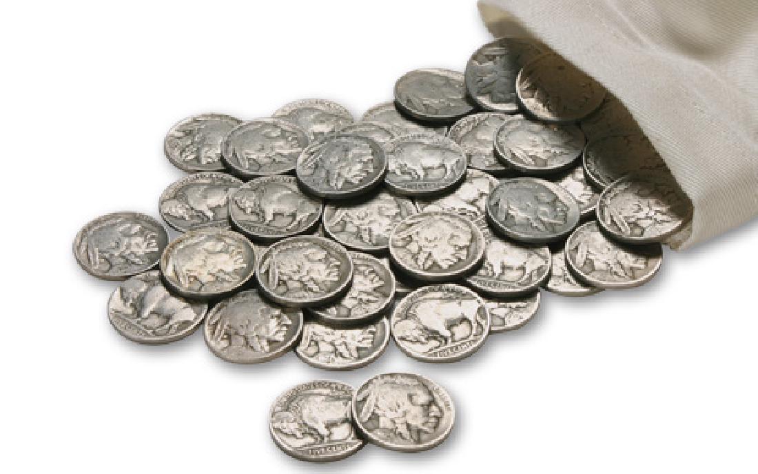 Lot of (20) 1930's Buffalo Nickels-Full Date (1 of 1)