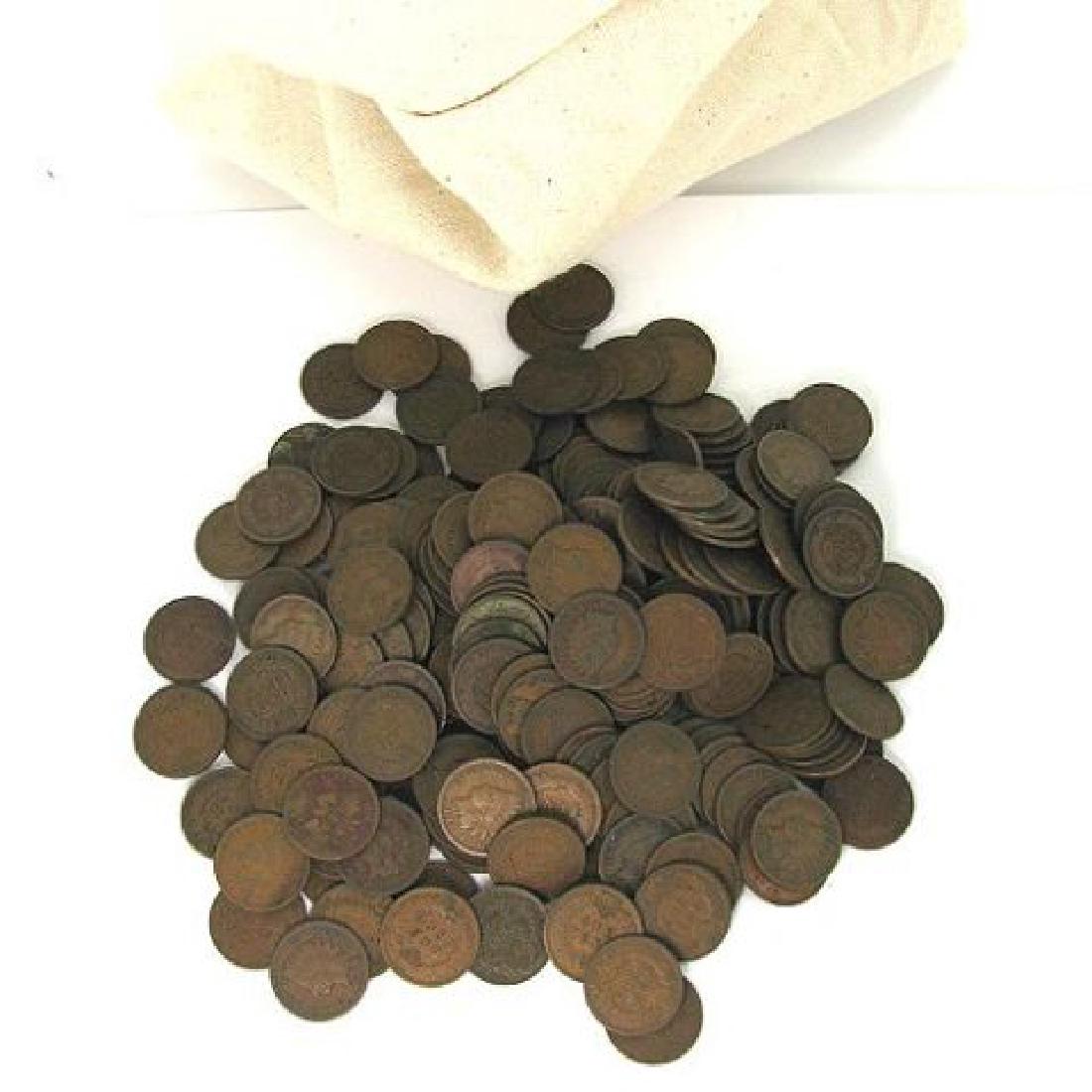 (100) Indian Head Cents - Circulated (1 of 1)