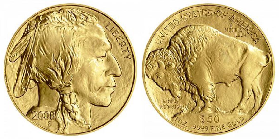 2008 1 oz Buffalo Gold Bullion - 24K (1 of 1)