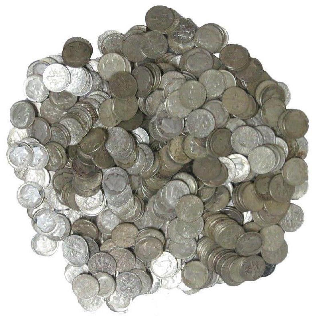 (200pcs) $20 Face Value-90% Silver Roosevelt Dimes (1 of 1)