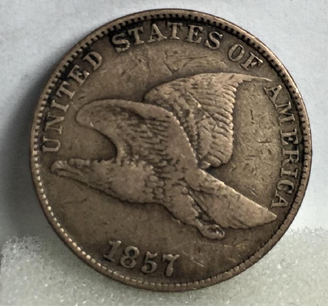 1857 Flying Eagle One Cent (1 of 2)
