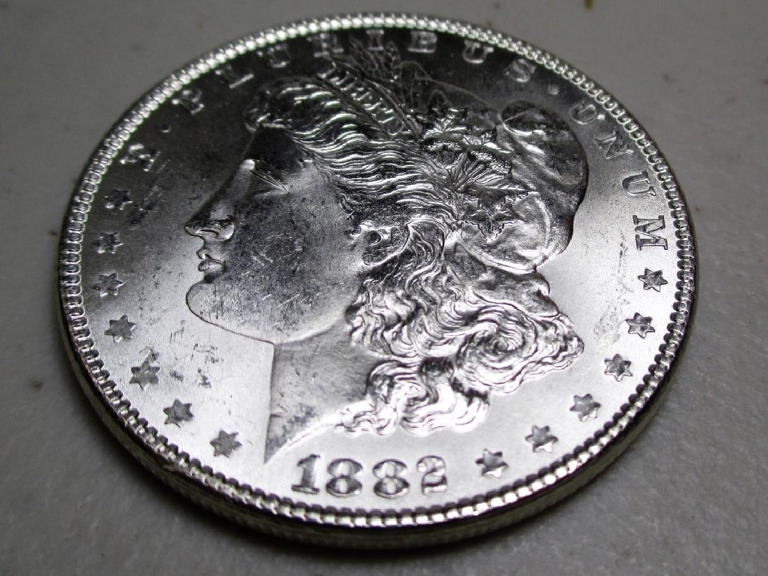 1882 P CH BU Morgan Silver Dollar (1 of 2)