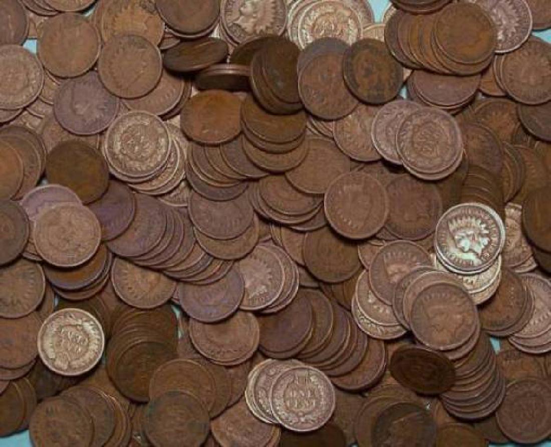 (100) Indian Head Cents  - Circulated (1 of 1)