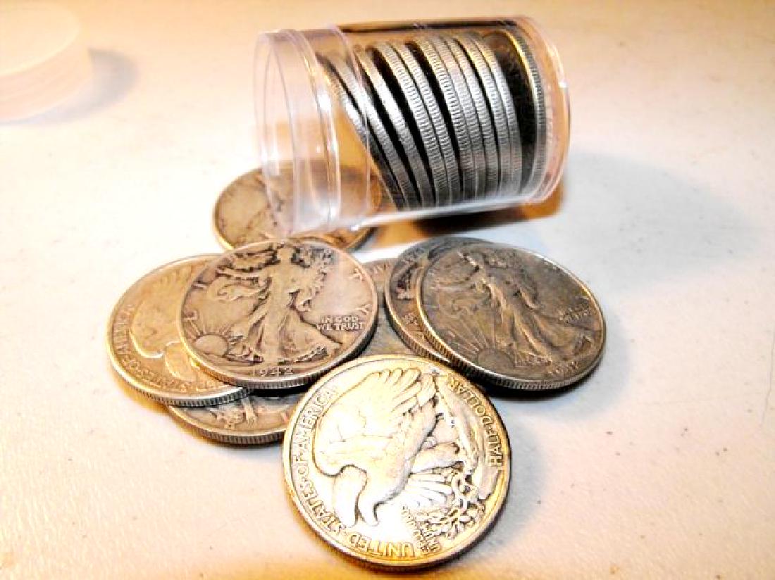 (20) Walking Liberty Half Dollars- 90% Silver (1 of 1)