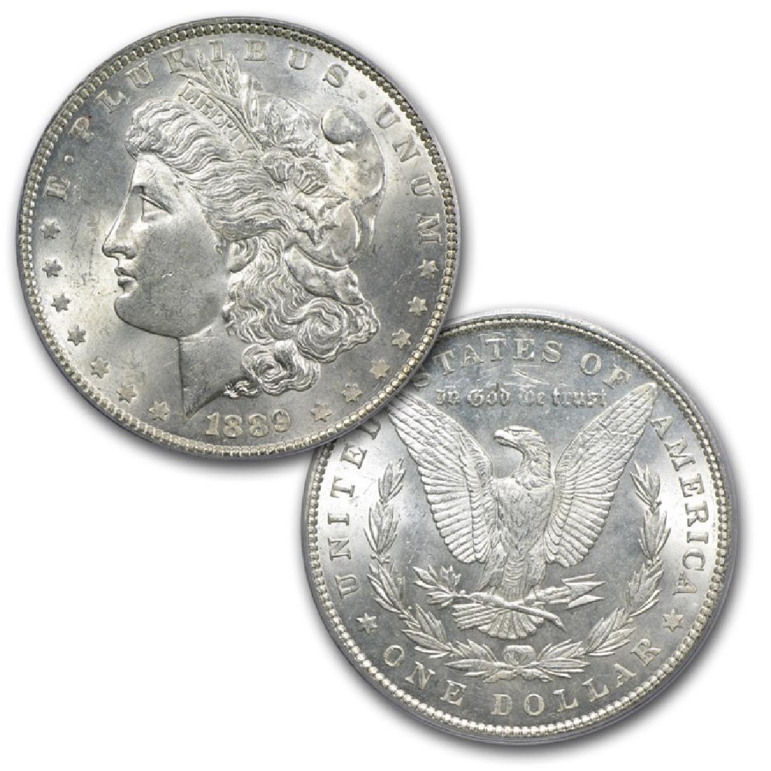 1889 P BU Morgan Silver Dollar (1 of 1)