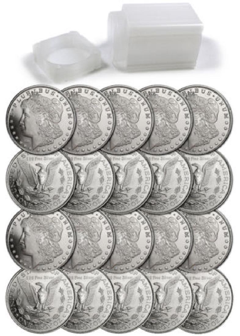 (20) Morgan Design Silver Rounds 1 oz Each (1 of 1)