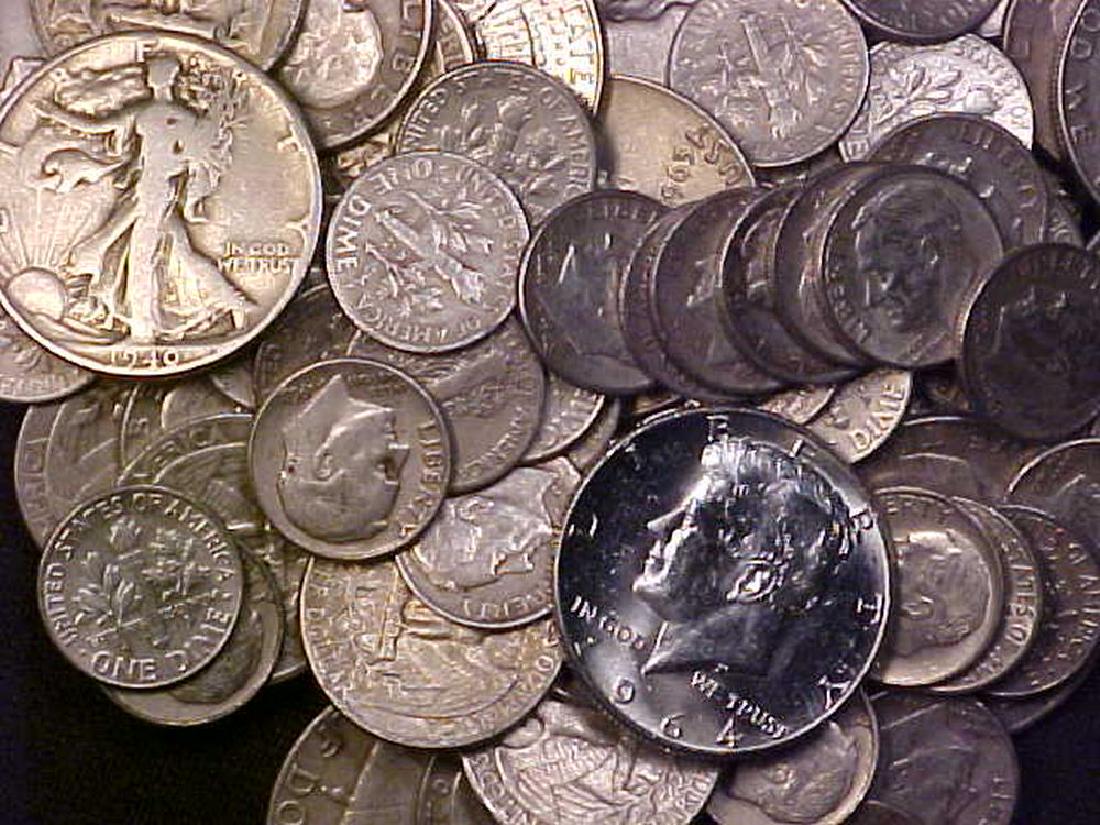 $10 Face Value 90% Silver Survival Coins (1 of 1)