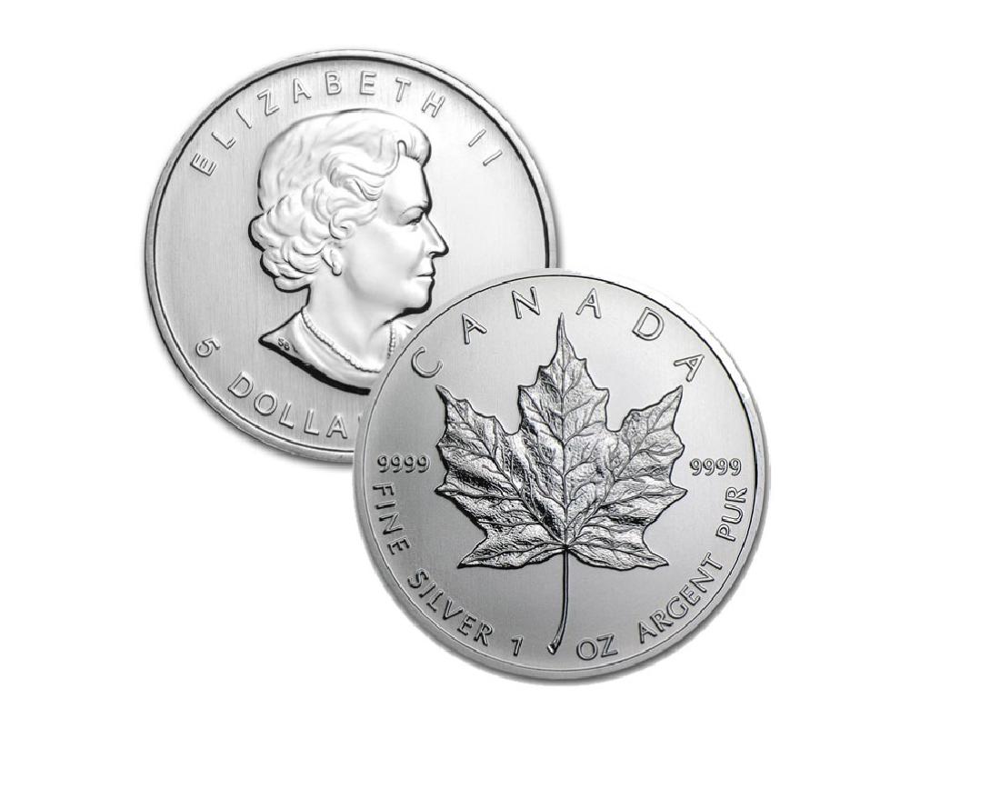 1 oz. Random Date Canadian Silver Maple Leaf (1 of 1)