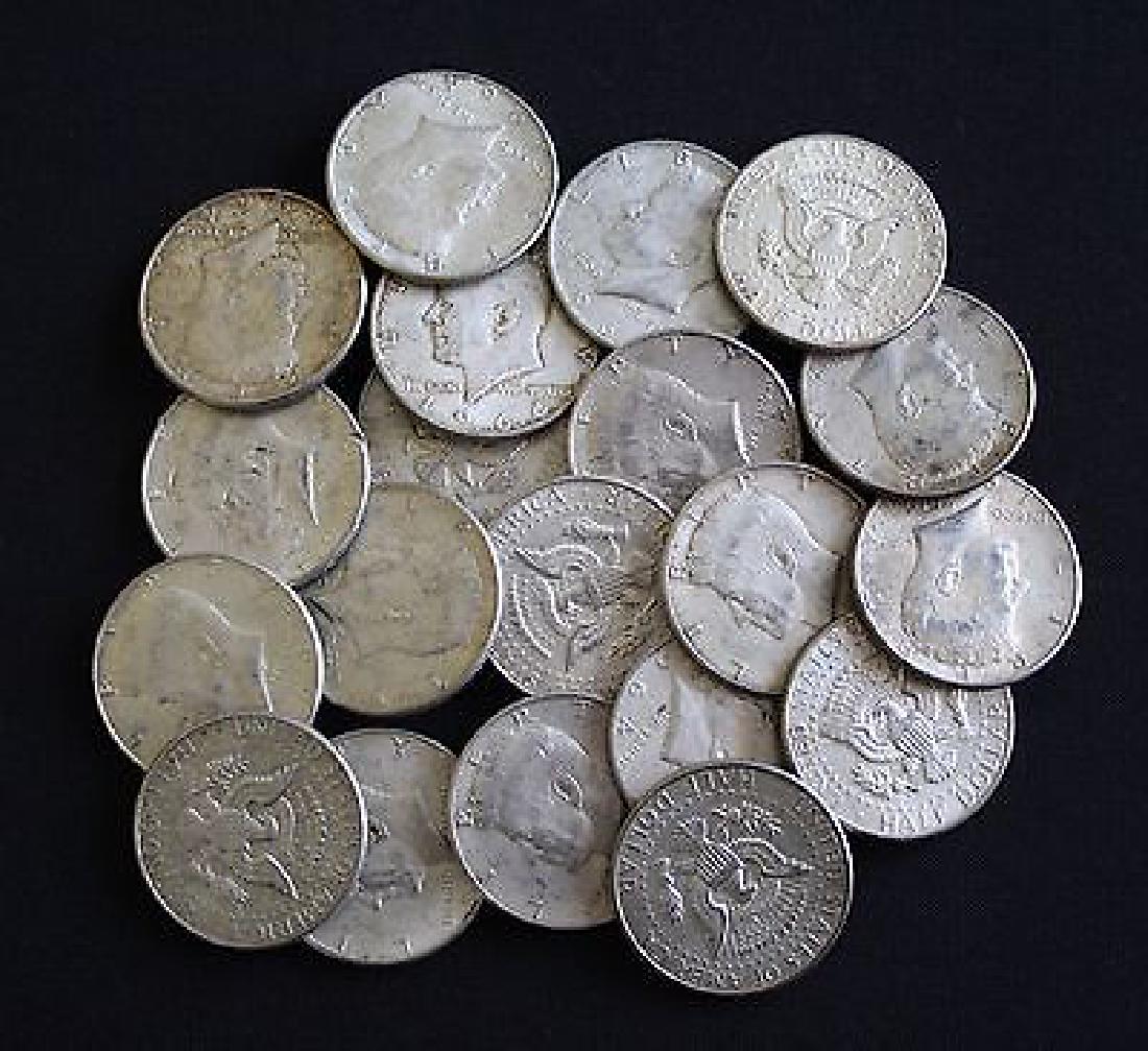 20 pc. Collection of 90% Silver Kennedy Halves (1 of 1)