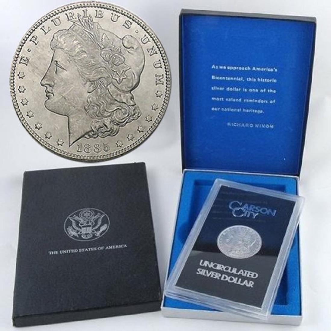 Key Date 1885 CC GSA Morgan Silver Dollar (1 of 1)