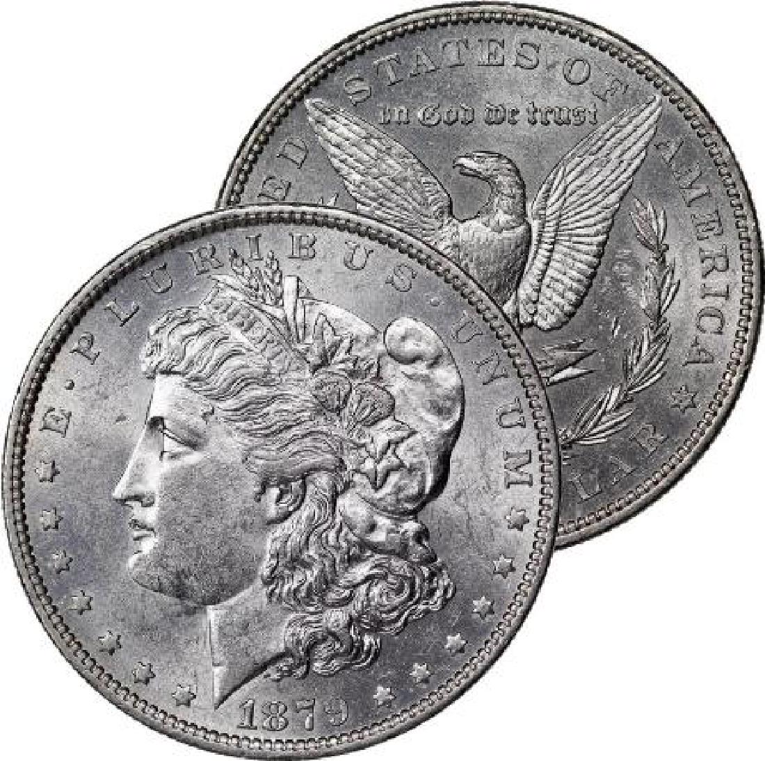 1879 P BU Morgan Silver Dollar (1 of 1)