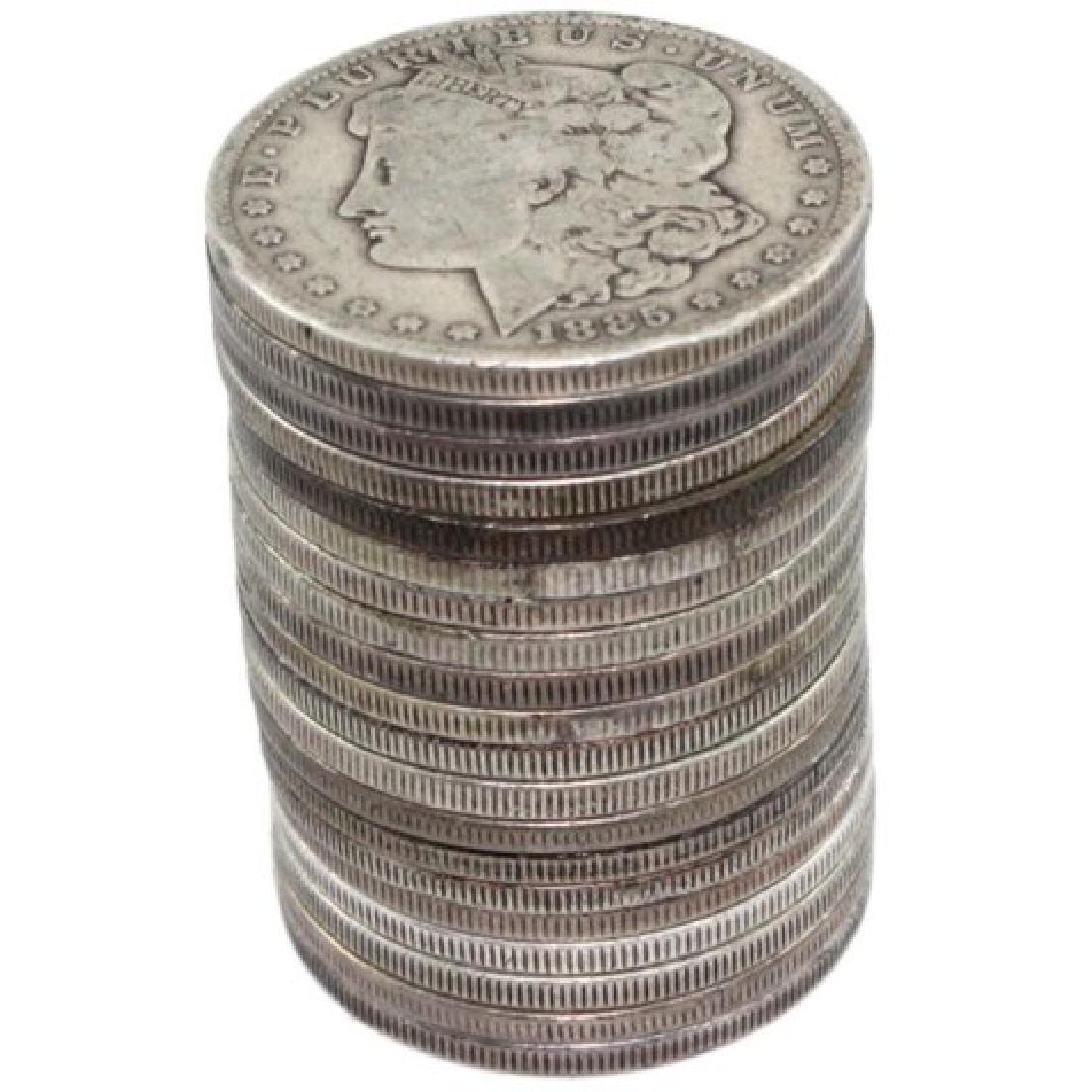 Lot of (20) Circulated Morgan Silver Dollar (1 of 1)