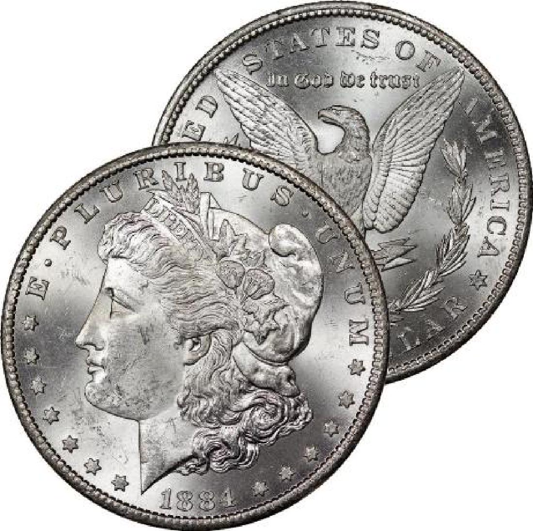 1884 O BU Morgan Silver Dollar (1 of 1)
