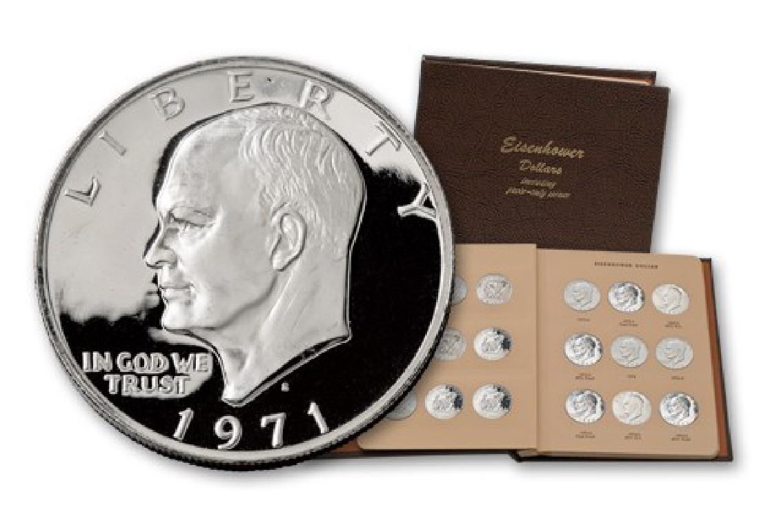 Complete Ike Set w/ Proofs in Dansco Album: Please note that all items are as shown in image. Bidder is responsible for all grade based upon images and value. Bidder further agrees to all terms and understands all nuances of bidder registration